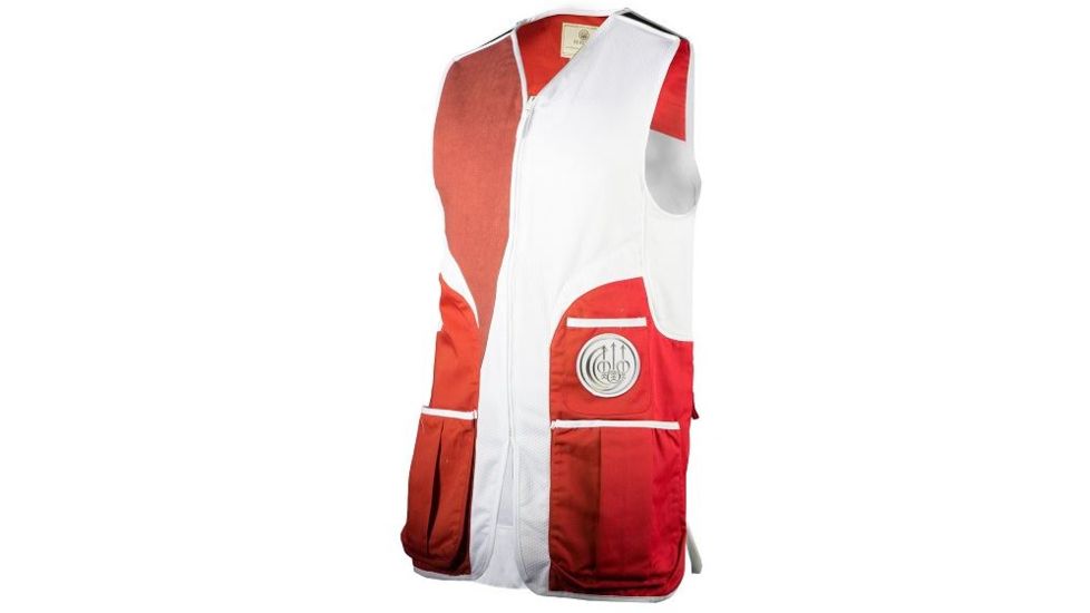 Beretta Competition Shooting Vest,Tango Red,XL GT112T11300321XL