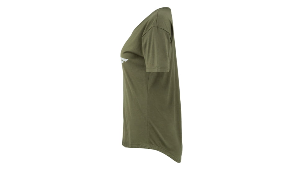 Beretta Dea Wings T-Shirt - Womens, Heather Mil Green, Large, TS110T189007AUL