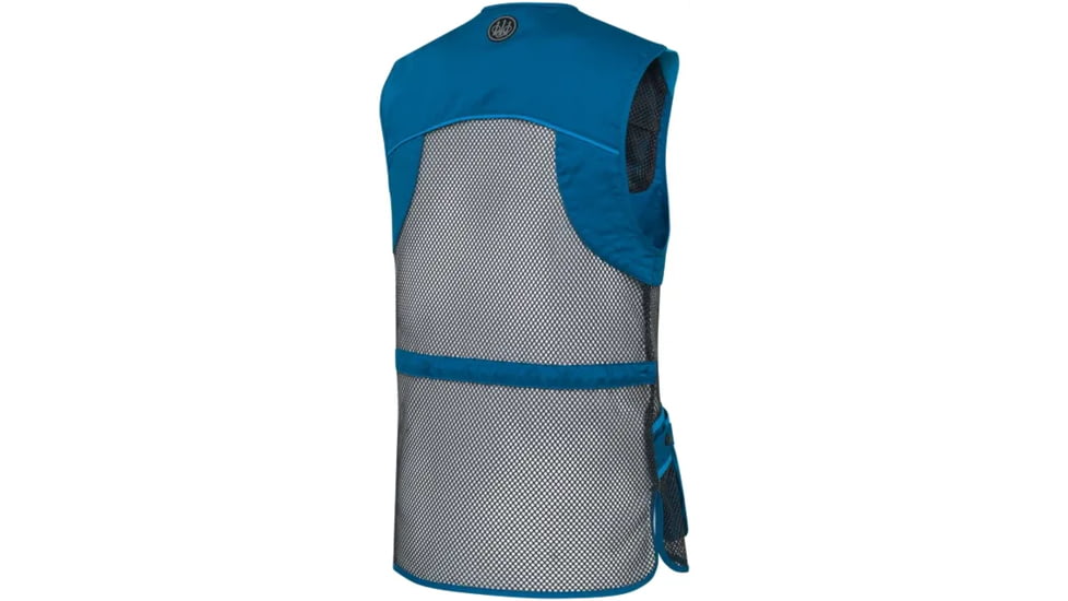 Beretta MenS Full Mesh Vest Medium Blue Twilight, GT671T155305E2M
