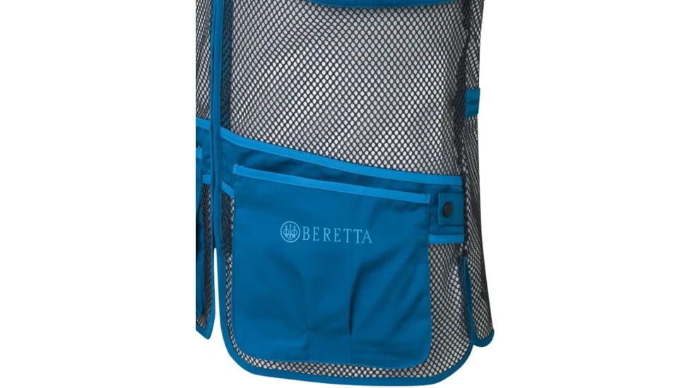Beretta MenS Full Mesh Vest Medium Blue Twilight, GT671T155305E2M