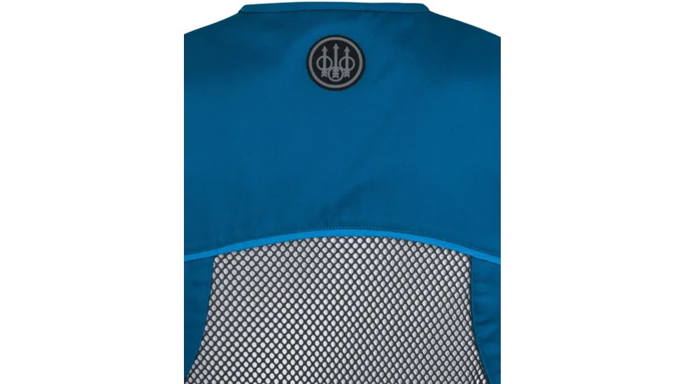 Beretta MenS Full Mesh Vest Medium Blue Twilight, GT671T155305E2M