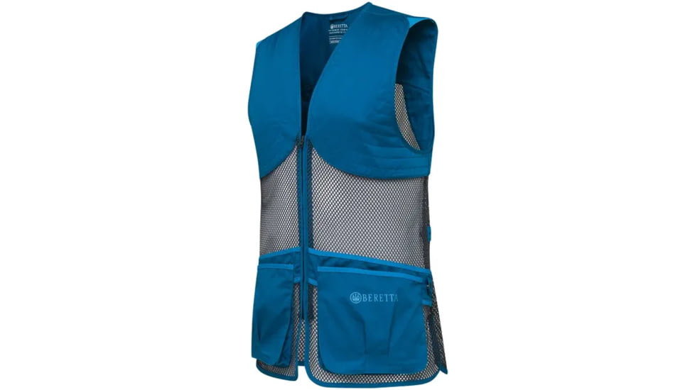Beretta MenS Full Mesh Vest Medium Blue Twilight, GT671T155305E2M