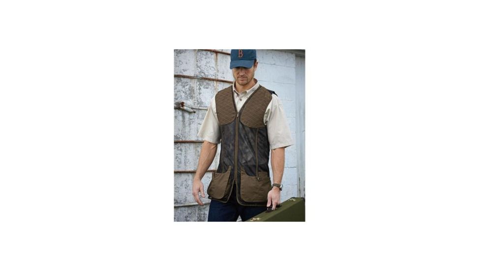 Mens Urban Camo Vest, Green, Small