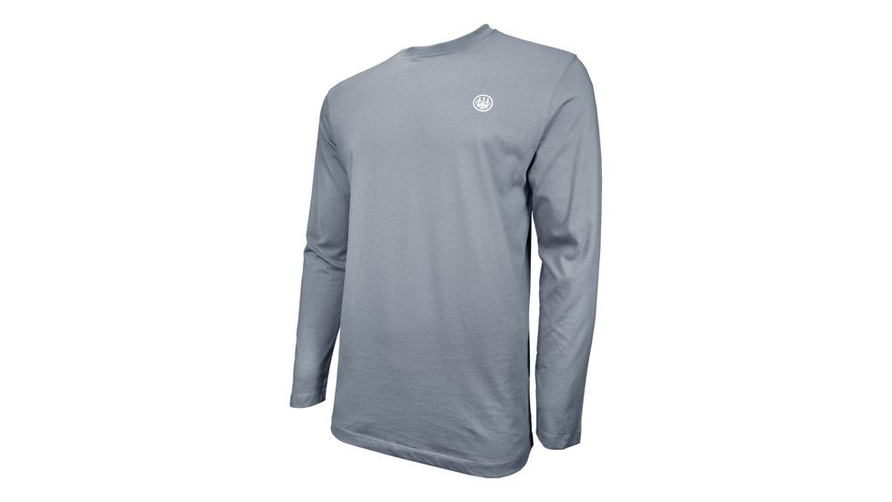 Beretta T-shirt Long Sleeve Usa Logo X-large Dove Gray