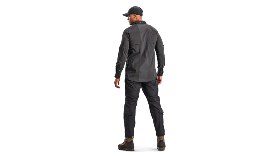 Beretta TKAD Flex Shirt - Mens, Long Sleeve, Black, Extra Large, LU931T23340999XL