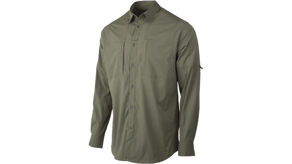 Beretta TKAD Flex Shirt - Mens, Long Sleeve, Stone, 2XL, LU931T23340707XXL