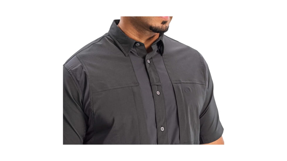 Beretta TKAD Flex Shirt - Mens, Short Sleeve, Black, 2XL, LU951T23340999XXL