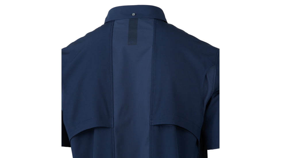 Beretta TKAD Flex Shirt - Mens, Short Sleeve, Blue Total Eclipse, 3XL, LU951T23340504XXXL