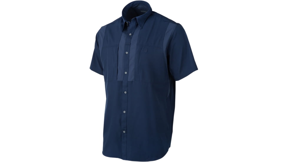 Beretta TKAD Flex Shirt - Men's, Short Sleeve, Blue Total Eclipse, 3XL, LU951T23340504XXXL