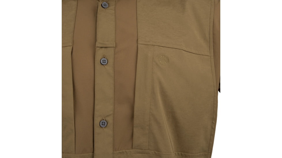 Beretta TKAD Flex Shirt - Mens, Short Sleeve, Flat Dark Earth, Extra Large, LU951T2334086YXL