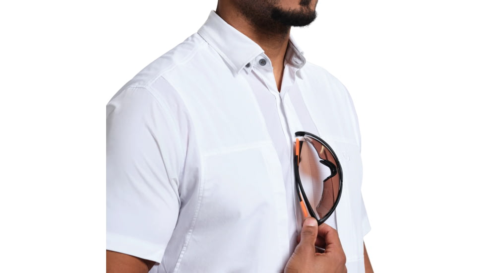 Beretta TKAD Flex Shirt - Mens, Short Sleeve, Pure White, 3XL, LU951T233401C9XXXL