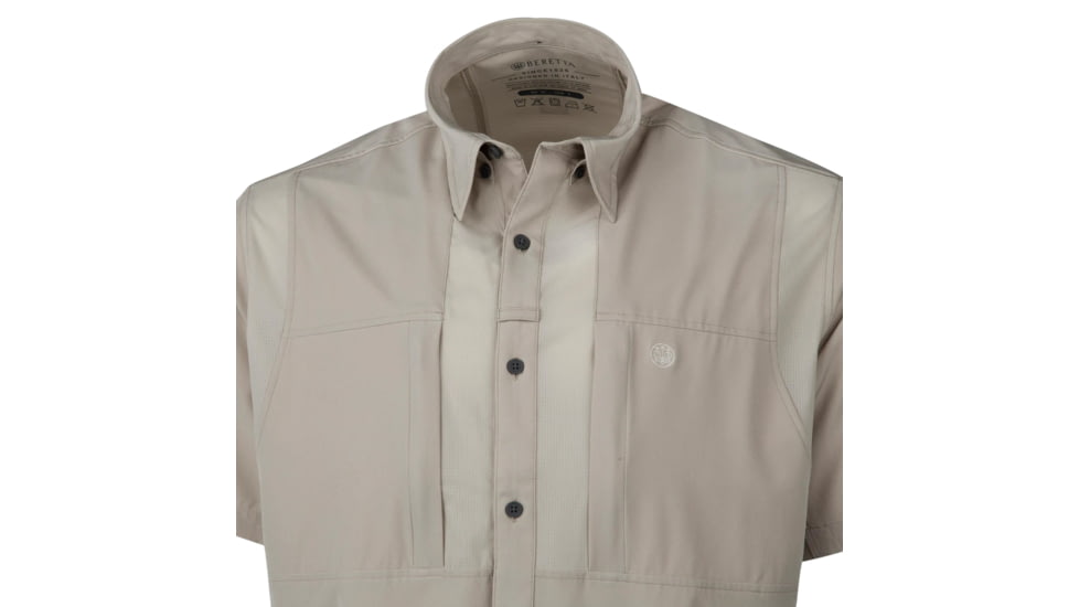 Beretta TKAD Flex Shirt - Mens, Short Sleeve, Sand, 3XL, LU951T23340008XXXL