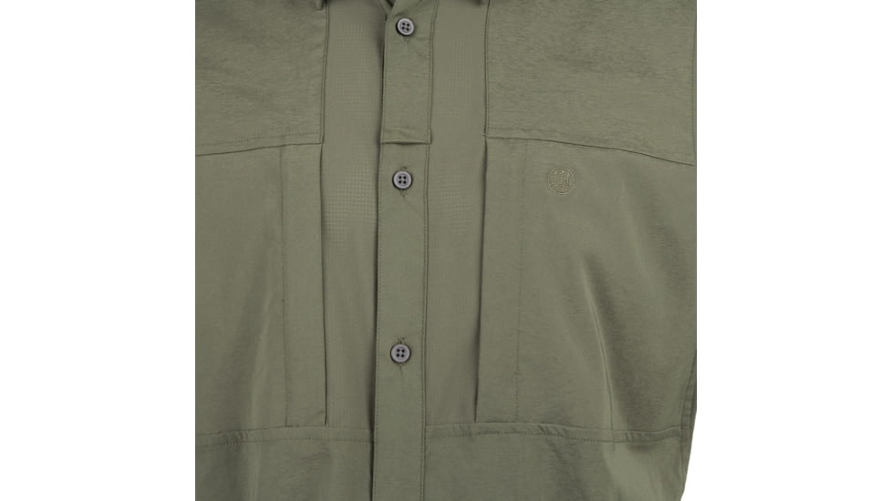 Beretta TKAD Flex Shirt - Mens, Short Sleeve, Stone, 3XL, LU951T23340707XXXL