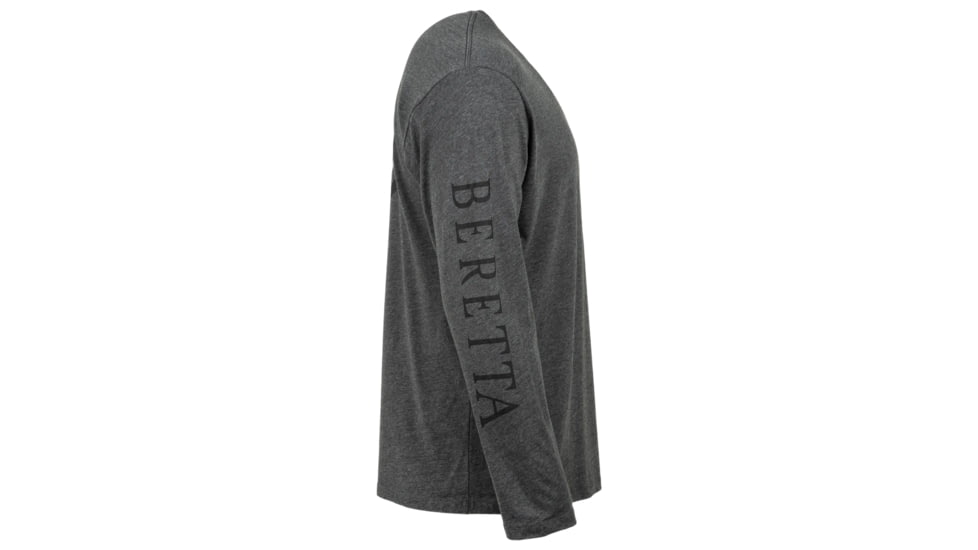Beretta USA 2.0 T-Shirt - Mens, Long Sleeve, Charcoal, 3XL, TS230T18900093XXXL