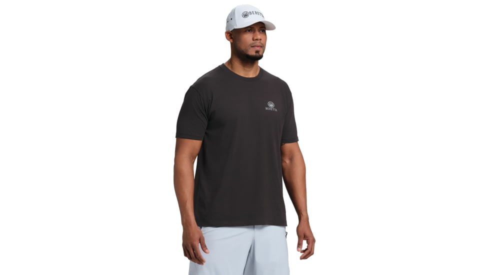 Beretta USA 2.0 T-Shirt - Mens, Short Sleeve, Black, Large, TS226T18900999L