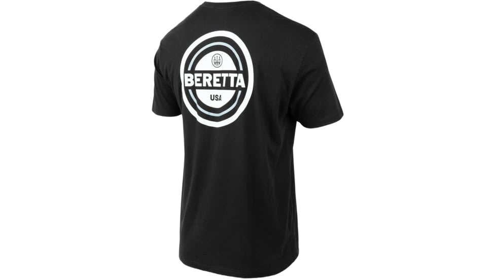 Beretta USA 2.0 T-Shirt - Mens, Short Sleeve, Black, Large, TS226T18900999L
