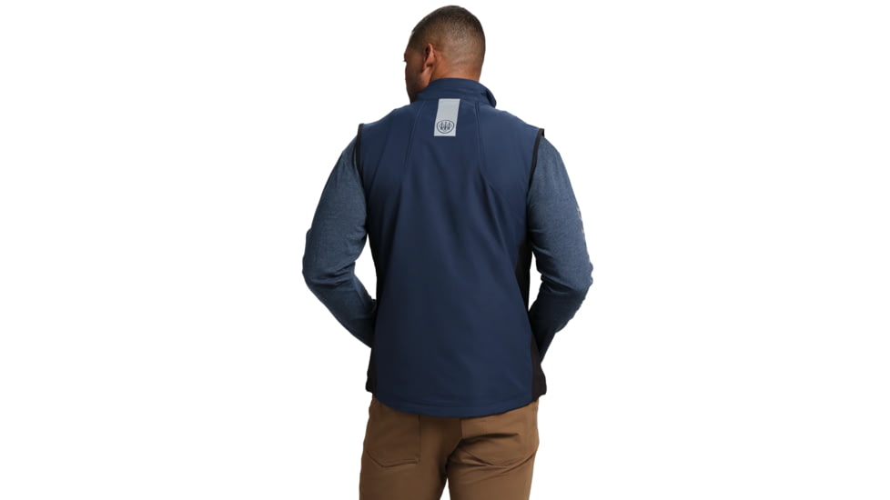 Beretta Windshell Evo Vest - Mens, Blue Total Eclipse, Small, GT382T19350504S
