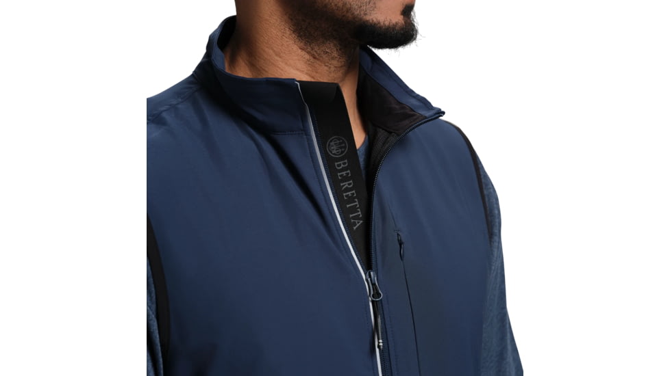 Beretta Windshell Evo Vest - Mens, Blue Total Eclipse, Small, GT382T19350504S
