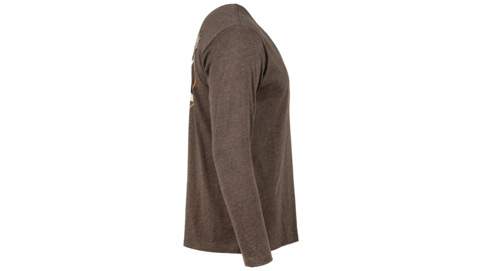 Beretta Wing Drop T-Shirt - Men's, Long Sleeve, Brown, Extra Large, TS231T18900815XL