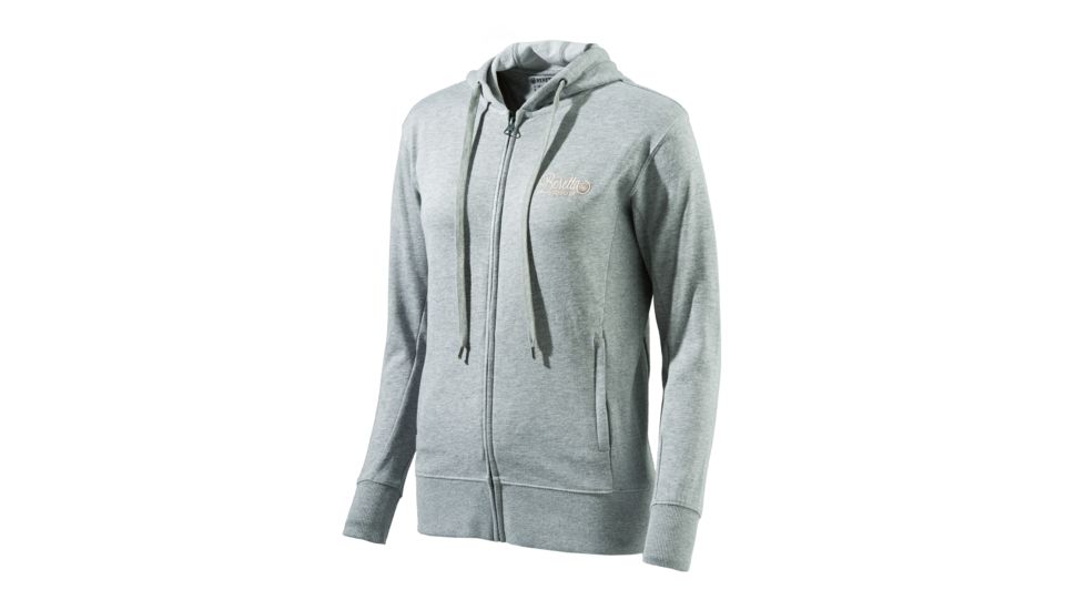 Beretta Womens Classic Sweatshirt,Grey Melange,Medium FW012T10980905M