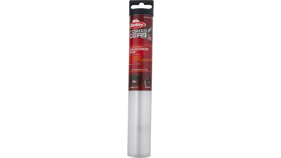 Berkley 1170-Bait Binder Bags, Clear 1303401