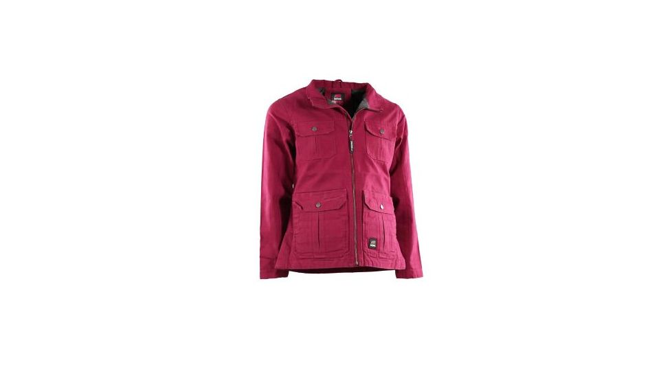 Berne Concealed Carry Ladies Lightweight Sierra One One Jacket - Womens, Pomegranate, Small, Regular, 92021377698