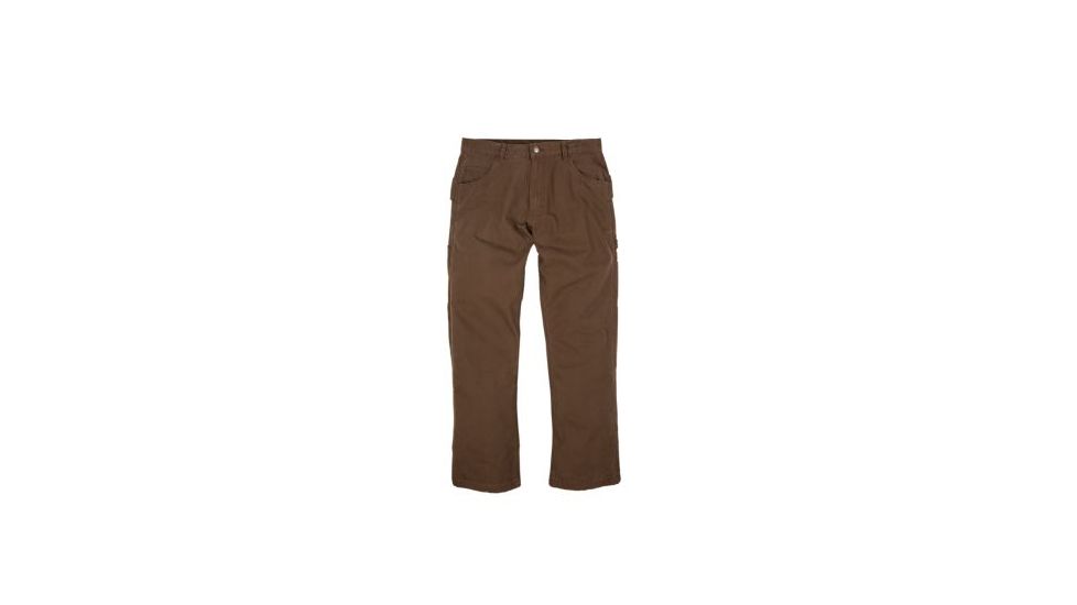 Berne Washed Duck Carpenter Pant Jean - Mens, Bark, 32X30, 92021292496