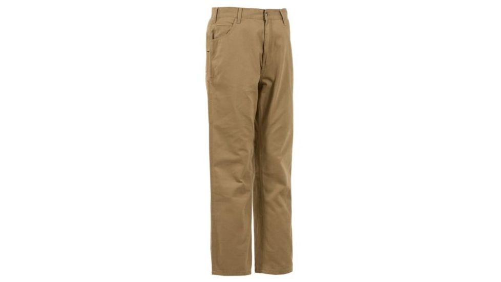 Berne Washed Duck Carpenter Pant Jean - Mens, Timber Khaki, 36X32, 92021293622