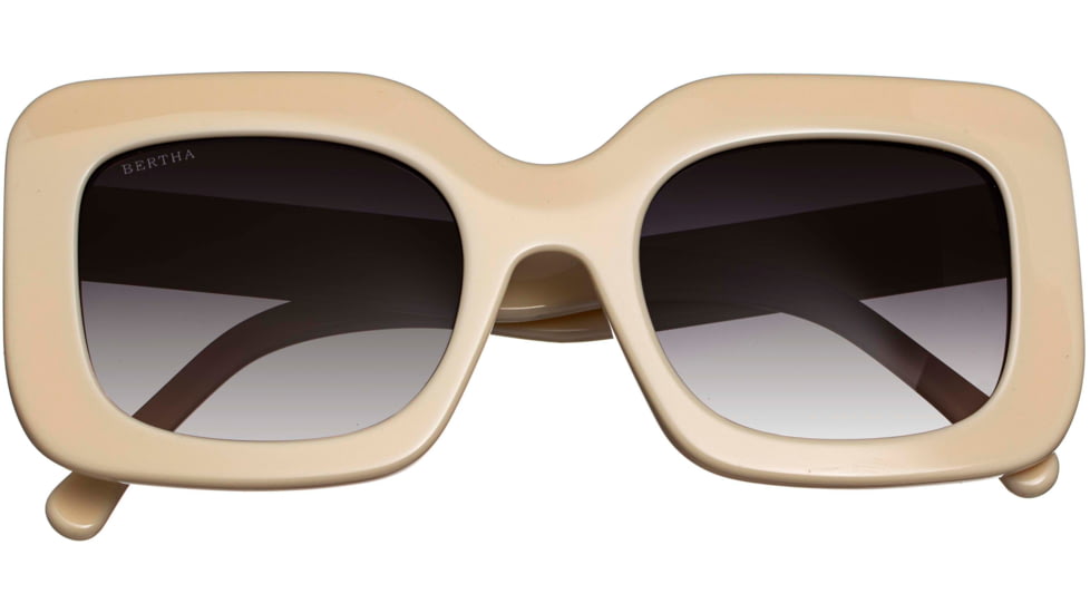 Bertha Talitha Handmade in Italy Sunglass - Womens, White, One Size, BRSIT103-3