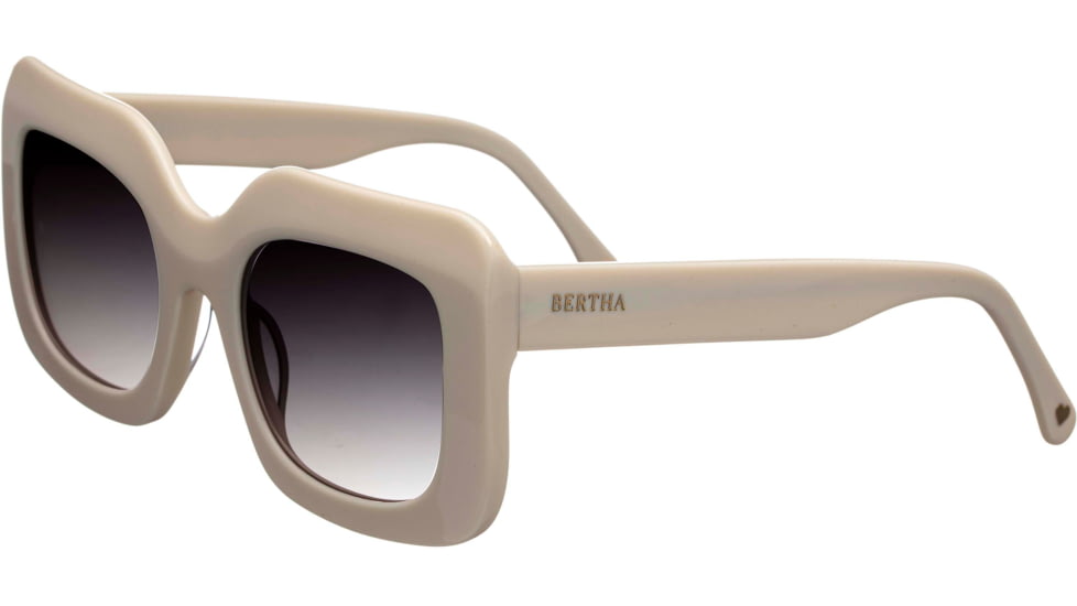 Bertha Talitha Handmade in Italy Sunglass - Womens, White, One Size, BRSIT103-3
