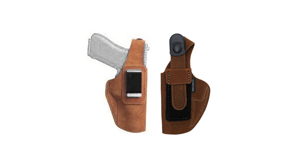 Bianchi 6D ATB Waistband Holster, Brown, Natural, Rust Seude, Rust Suede