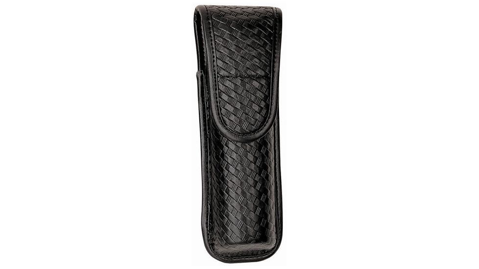 Bianchi 7911 Covered Compact Light Pouch - Plain Black, Brass 22238