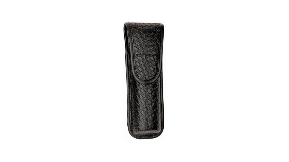 Bianchi 7911 Covered Compact Light Pouch, Size 4, Basket Black, Brass