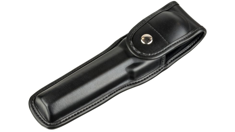 Bianchi 7911 Covered Compact Light Pouch, Size 4, Plane Black, Chrome
