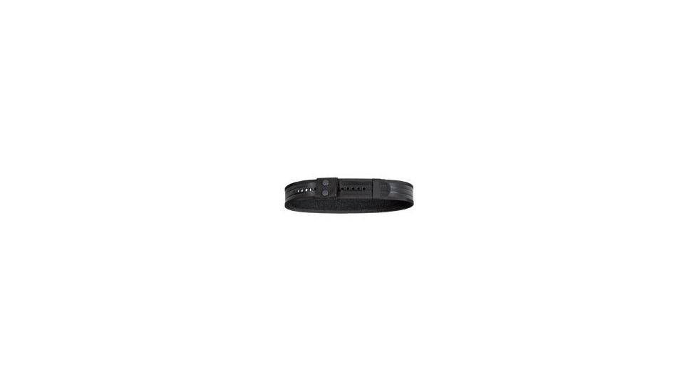 Bianchi 7990 Buckleless Adjustable Belt - Loop Liner - Plain Black 24132