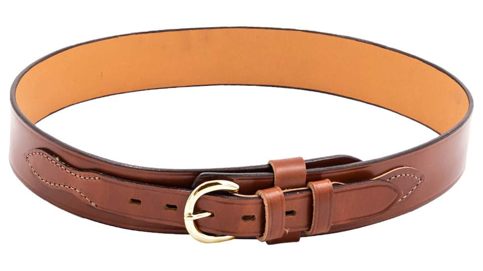 Bianchi B4 Ranger Belt - Plain Tan, Brass, Waist Size 42in, 12107