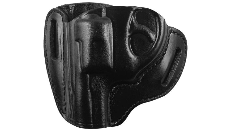 Bianchi 57 Remedy Belt Slide Holster, Rugerer Lcr .38 - Black, Left Hand 25035