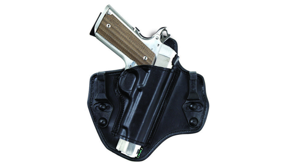 Bianchi 57 Remedy Belt Slide Holster, Glock 43, 9mm - Black, Left Hand 26953
