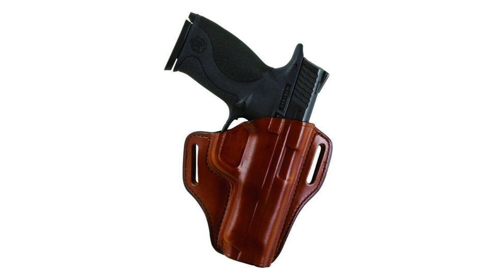 Bianchi 57 Remedy Belt Slide Holster, Glock 43, 9mm - Tan, Left Hand 26951