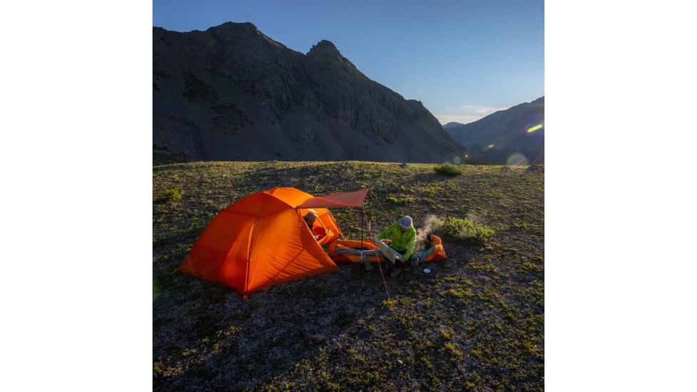 Big Agnes Copper Spur UL4 Tent, Lichen Green, 4 Person, TCSUL4LCN25