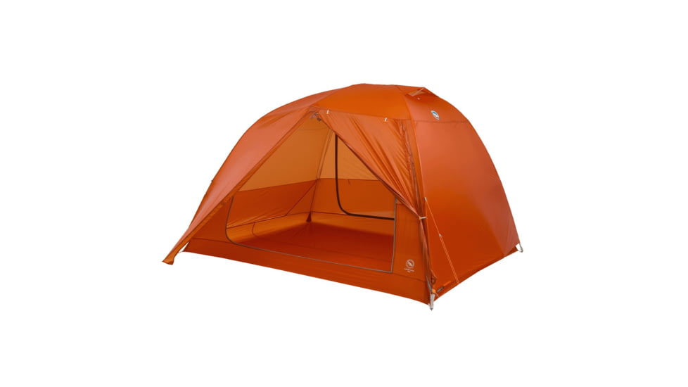 Big Agnes Copper Spur UL5 Tent, Tangelo, 5 Person, TCSUL5TGO25