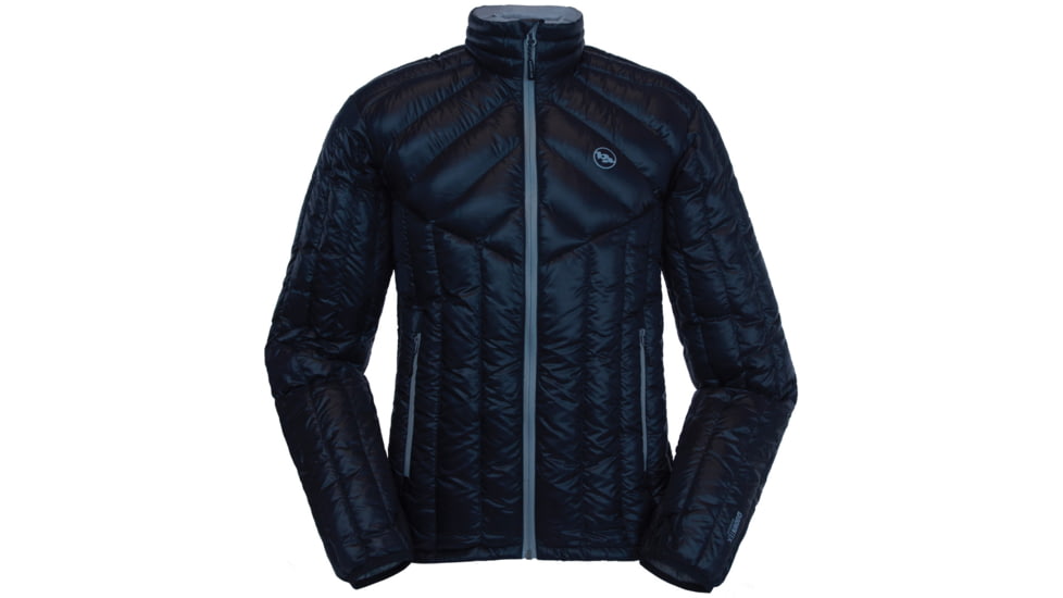 Big Agnes Hole In The Wall Down Jacket - Men's-Black/Cool Gray-XX-Large