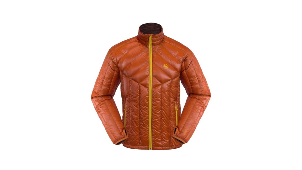 Big Agnes Hole In The Wall Down Jacket - Men's-Pumpkin/Chestnut-Medium