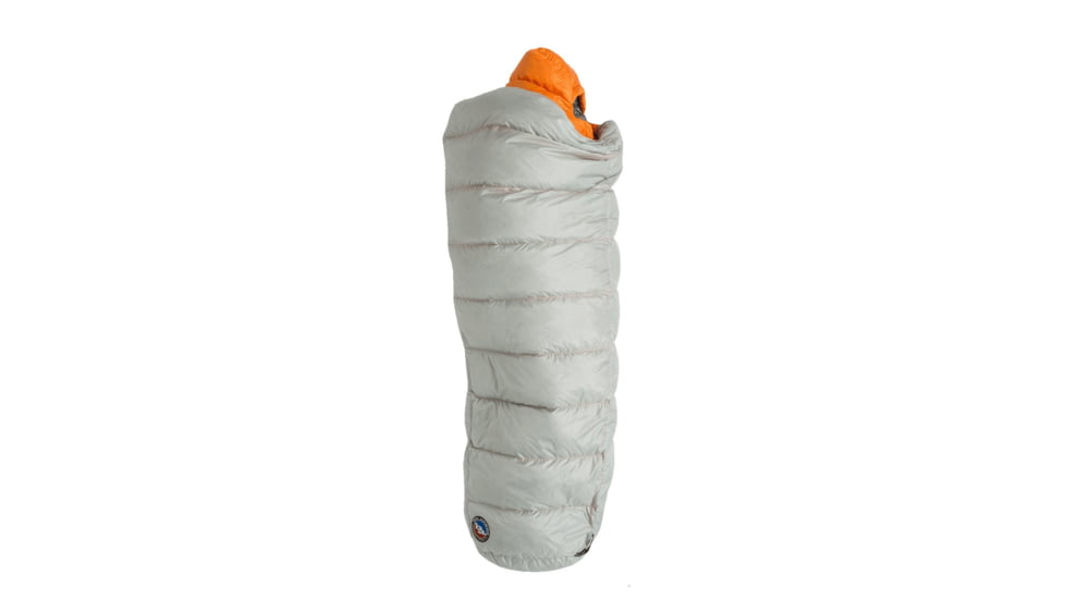 Big Agnes Lost Ranger 3N1 0 Sleeping Bag, Mercury/Tangelo, Small, BLR3N1S025