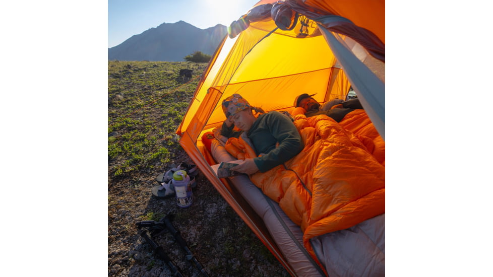 Big Agnes Lost Ranger 3N1 15 Sleeping Bag, Mercury/Tangelo, Small, BLR3N1S1525