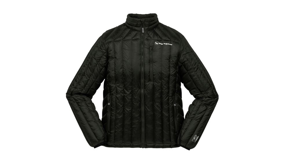 Big Agnes Men's Hole in the Wall Jacket - 700 DownTek, Black/Black, Extra Large, 31104-001-XL