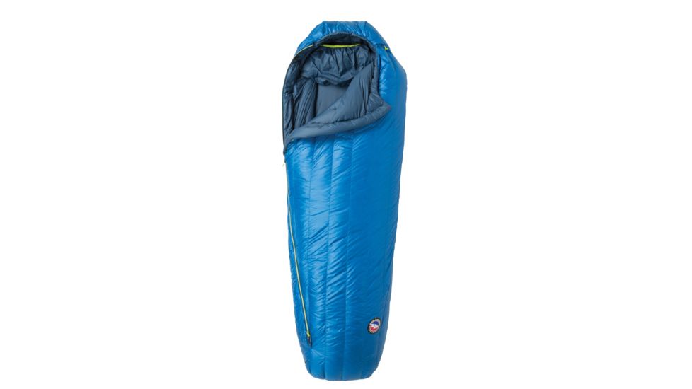 Big Agnes Mystic UL 15 Sleeping Bag 850 DownTek, Right Zip, Blue, Small, BMULSR19