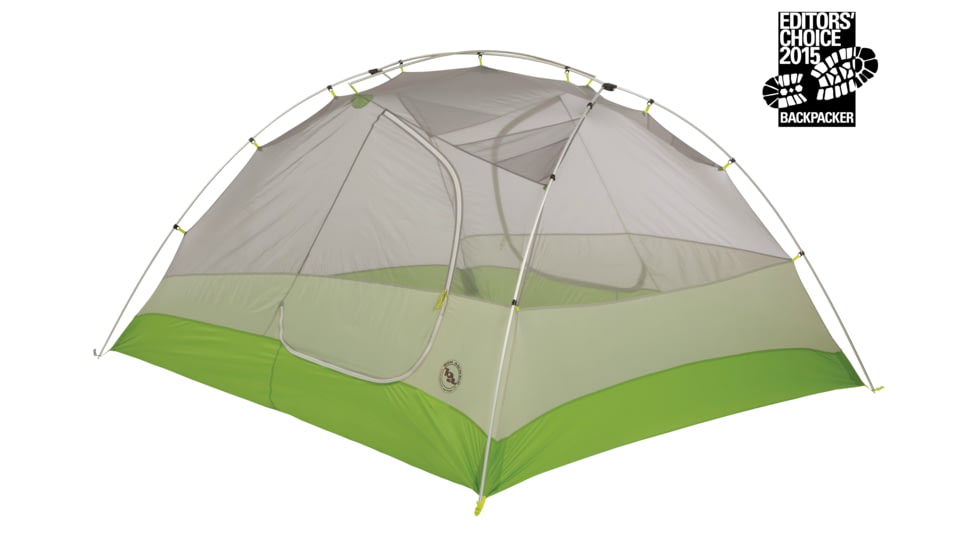 Big Agnes Rattlesnake SL 4 mtnGLO Tent-Gray/Plum