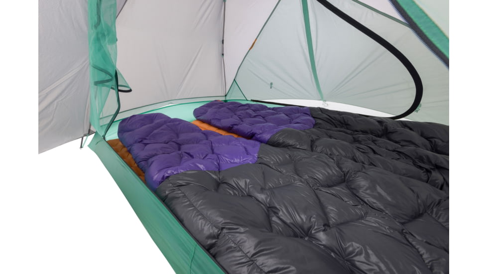 Big Agnes Sarvis VST 2P Tent, Asphalt/Mint Leaf, 2 person, TSVST226
