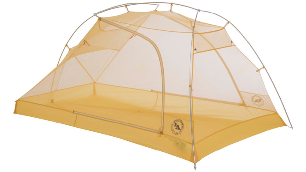 Big Agnes Tiger Wall UL2 Solution Dye Tent, Gray/Yellow, TTWUL221